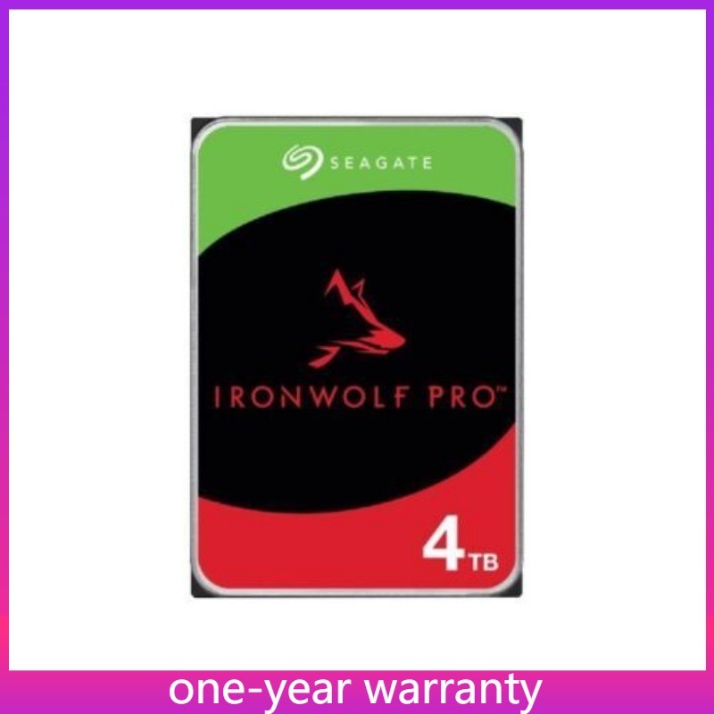 ST4000NT001 Seagate IronWolf Pro Hard Drive 4TB 7200RPM 256MB SATA HDD 3.5" New