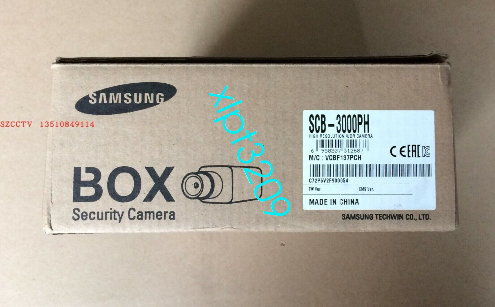 1PC NEW Samsung Wide Dynamic Camera SCB-3000PH Via DHL or FedEX