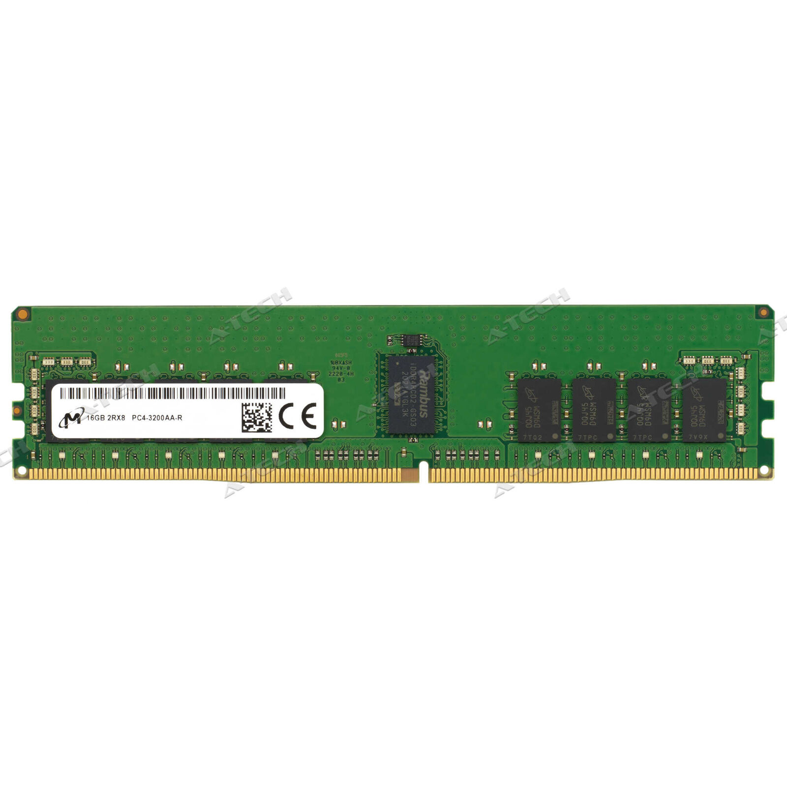 Micron 16GB 2Rx8 PC4-3200 RDIMM DDR4-25600 ECC REG Registered Server Memory RAM