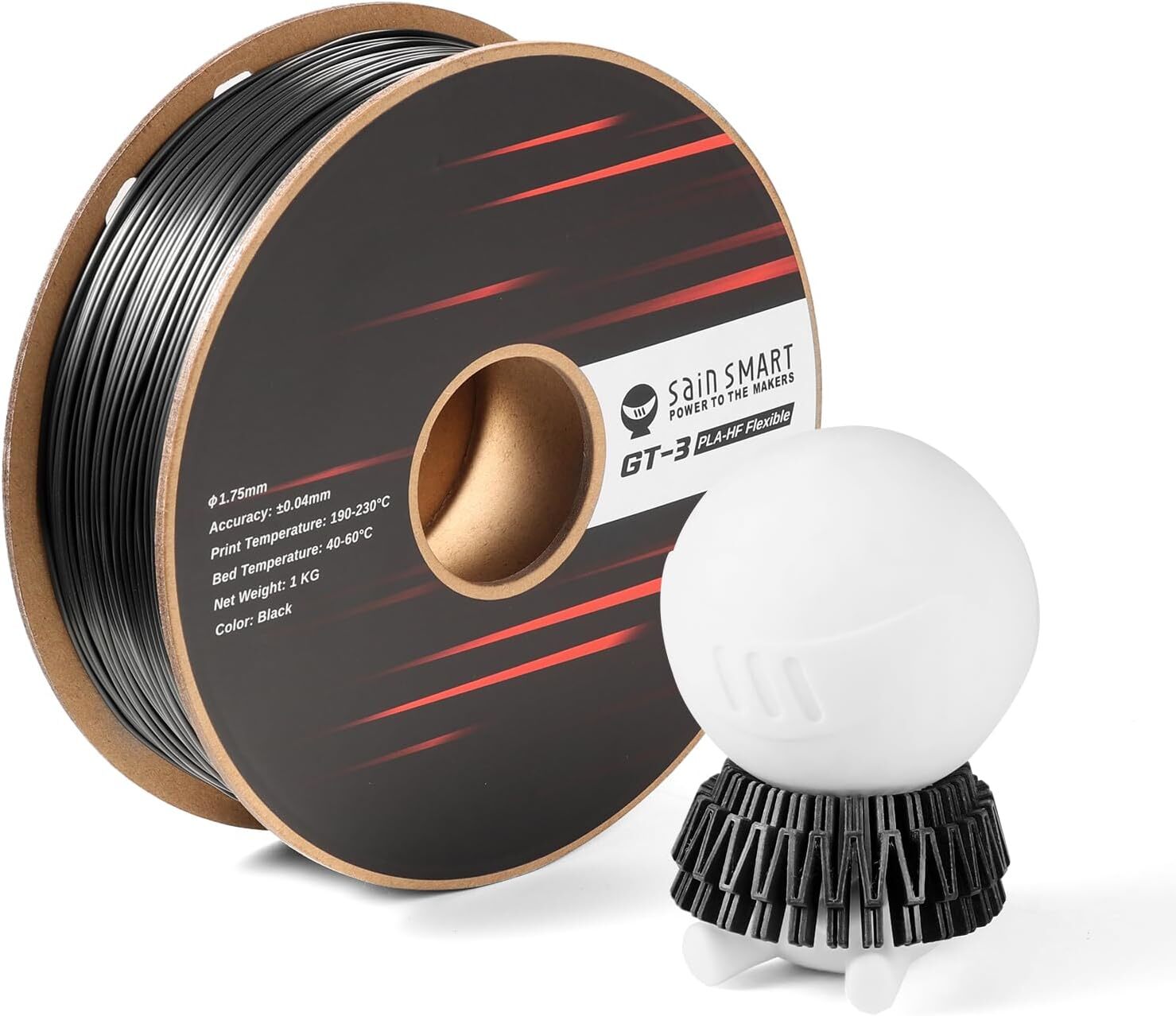 SainSmart GT-3 High Flowability Flexible PLA Filament 1.75mm