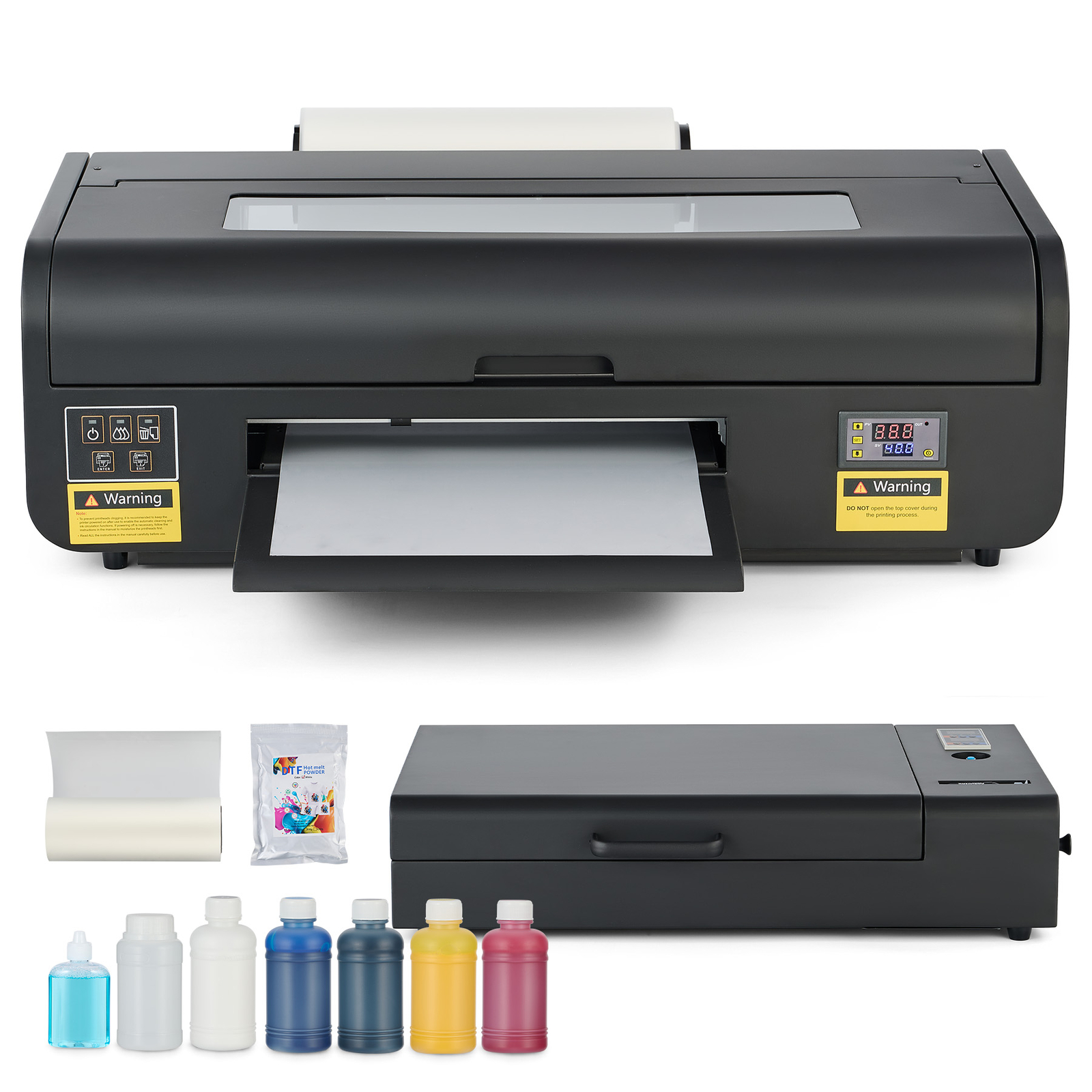 CREWORKS XP600 A3 DTF Printer Transfer Printing Machine with Oven & Film Roll