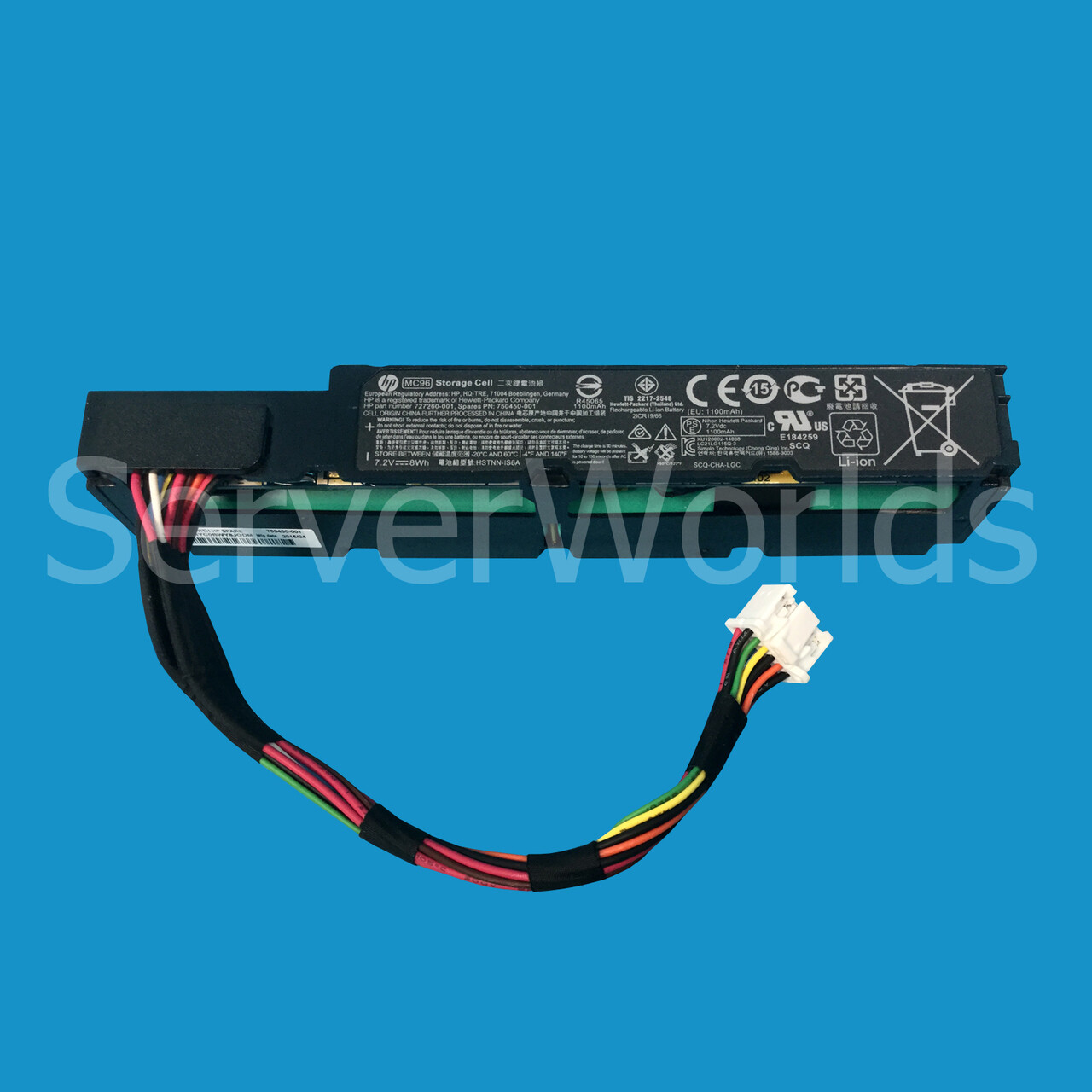 HPe 815983-001 96W Cache battery with cable 145mm -  2025 Date 727258-B21