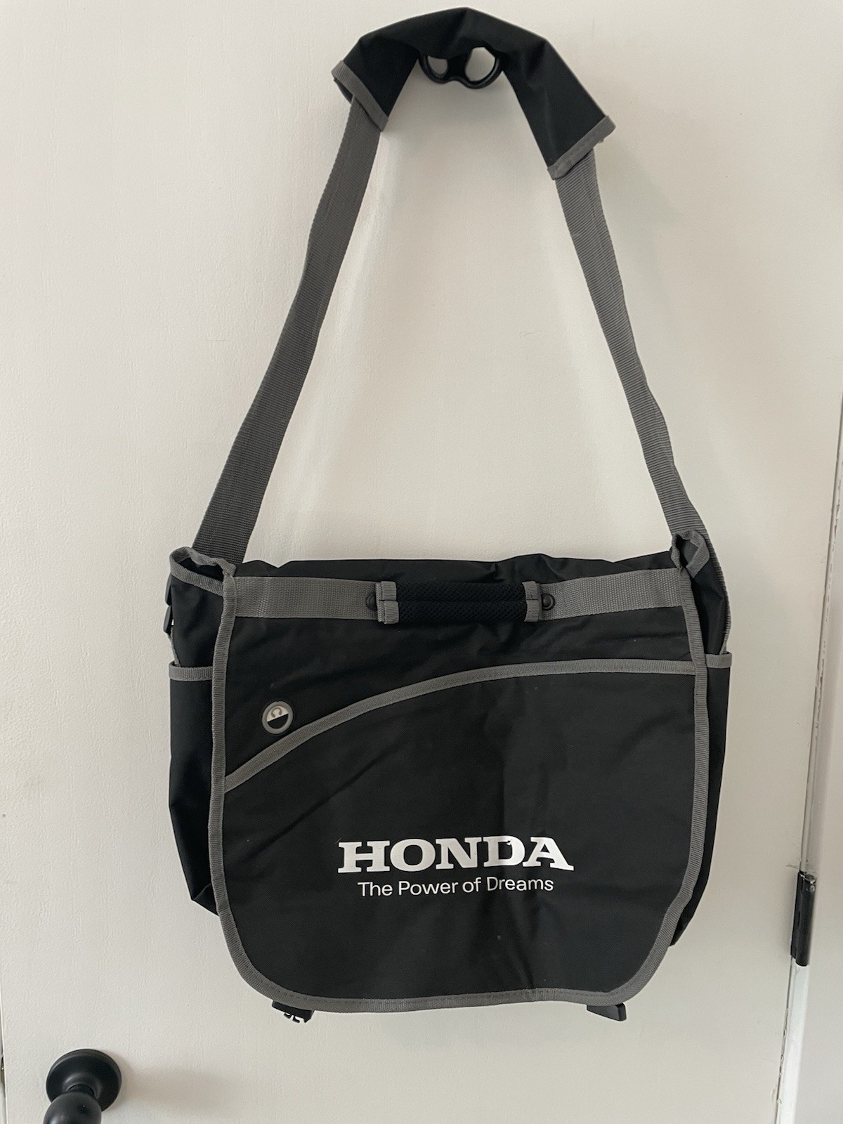 Vintage Honda Messenger Bag Black Satchel The Power Of Dreams Laptop Case Y2K