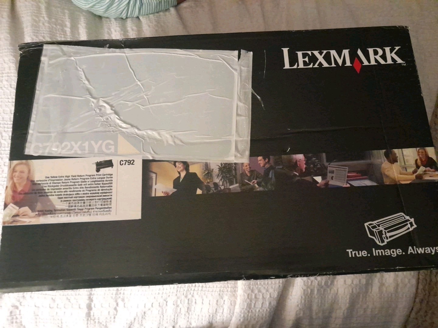 Genuine Lexmark C792X1YG Yellow Extra high yield Toner Cartridge C792