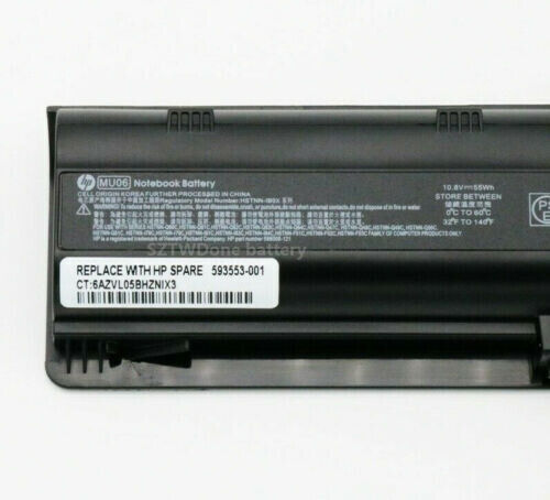 47WH Genuine MU06 Battery for HP 2000 Notebook 593553-001 CQ56 CQ32/42 G72/56/62