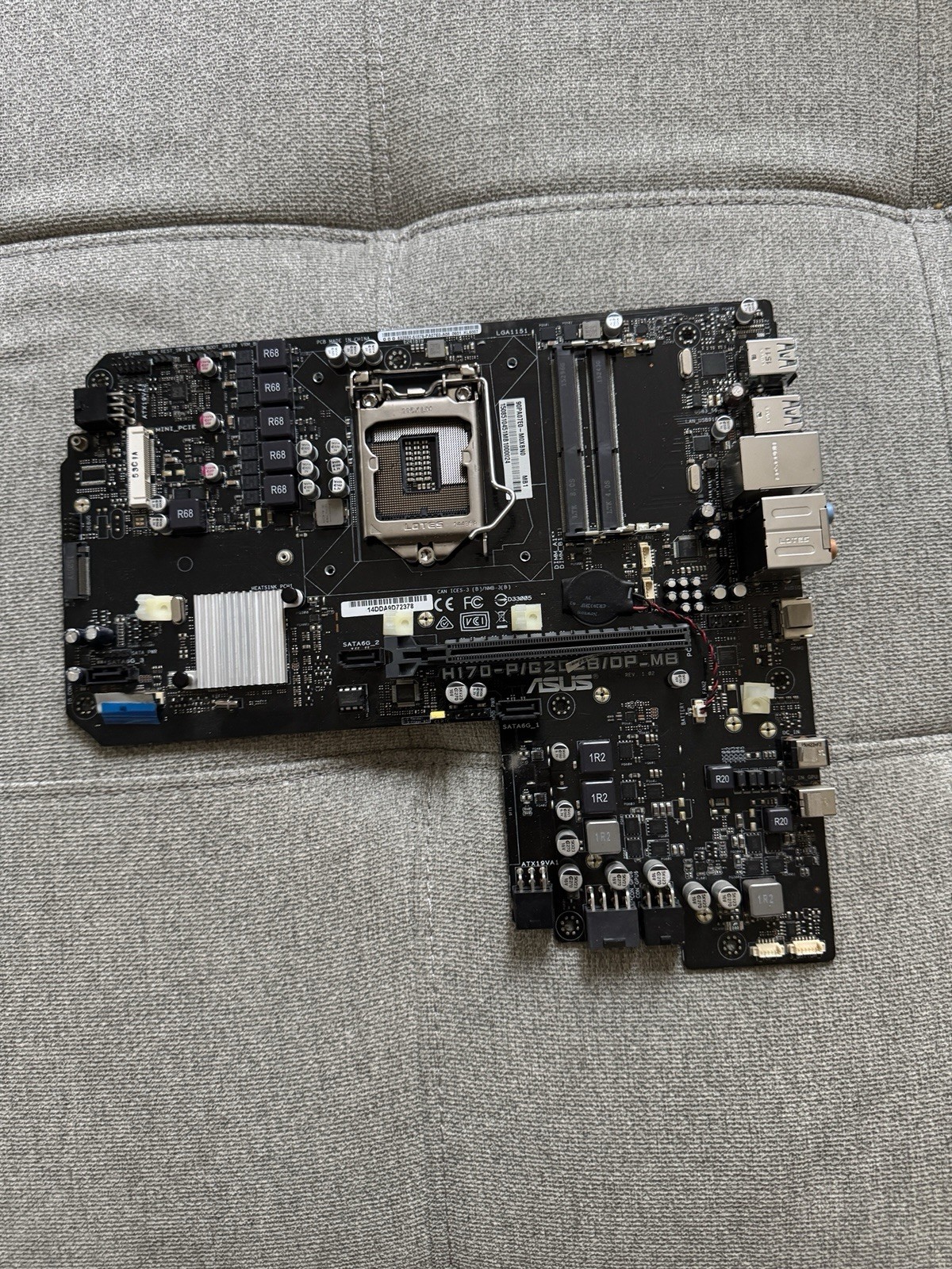 ASUS ROG G20CB Motherboard H170-P/G20CB/DP_MB LGA1151 H170 DDR4 90PA07E0