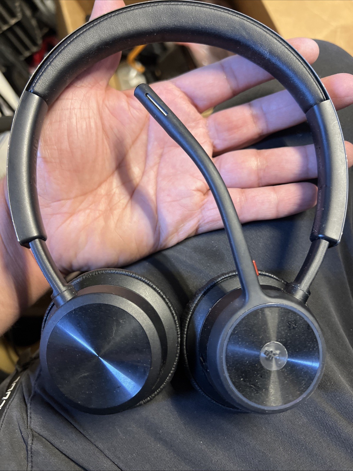Used Black Poly V4320 Bluetooth Headset ONLY