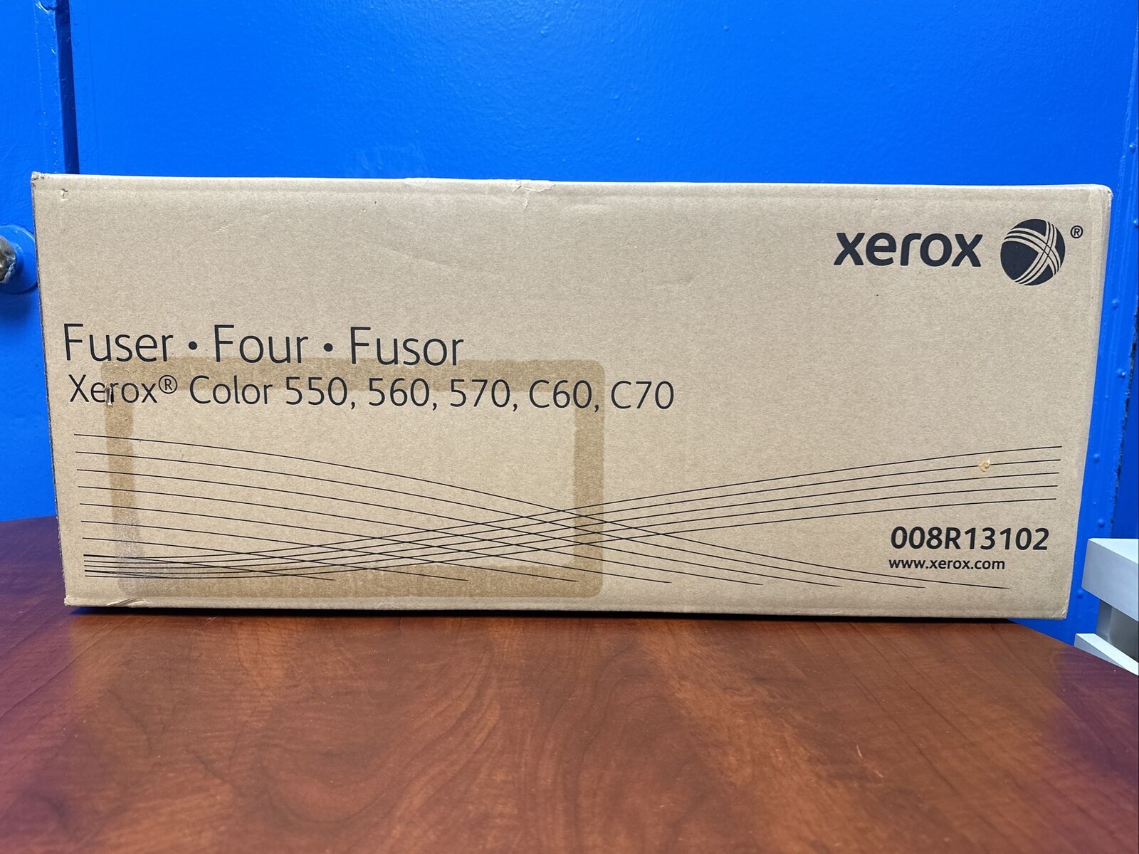Genuine Xerox 008R13102 Fuser 550 560 570 C60 C70  NEW OEM SEALED