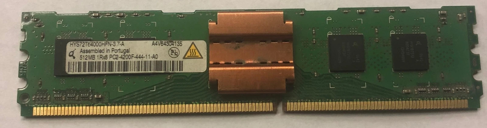 Hynix 512MB Server RAM Memory- HYS72T6400HFN-3.7-A