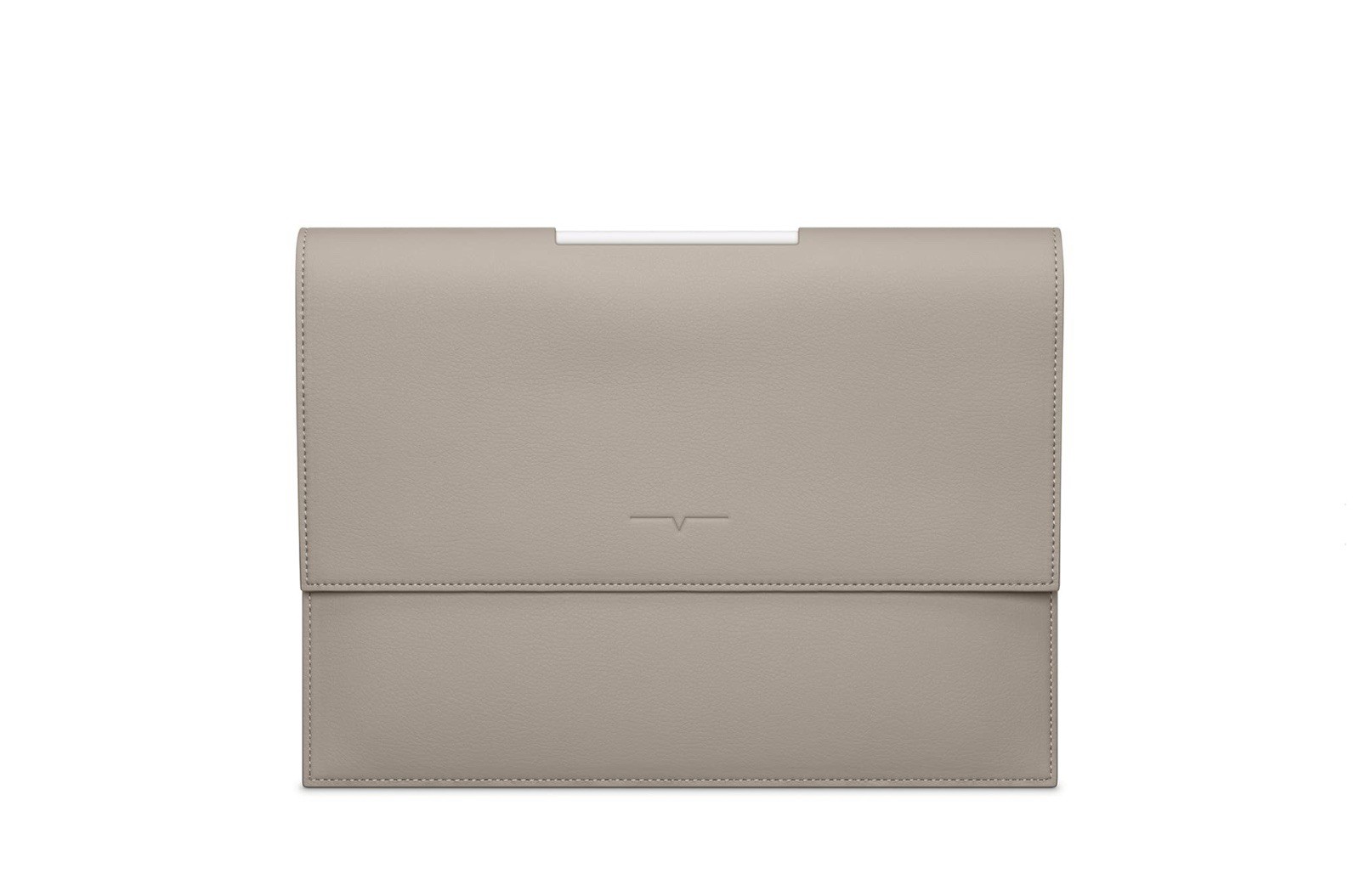 NEW Von Holzhausen The iPad Portfolio Leather Reinvented Case 12.9 Inches Stone