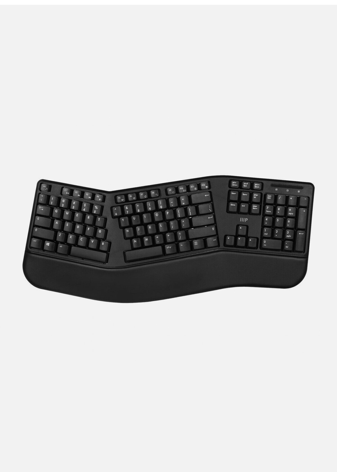 Monoprice Ergonomic Wireless Split 105-Key Keyboard 2.4GHz Wireless