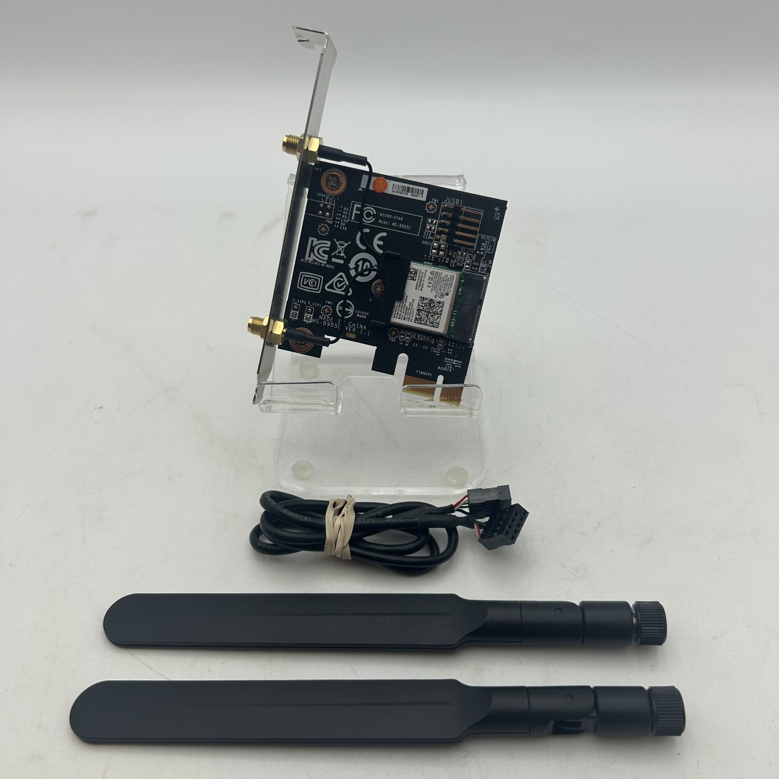 MSI MS-B905C Wi-Fi Card w/ Antennas - Tested