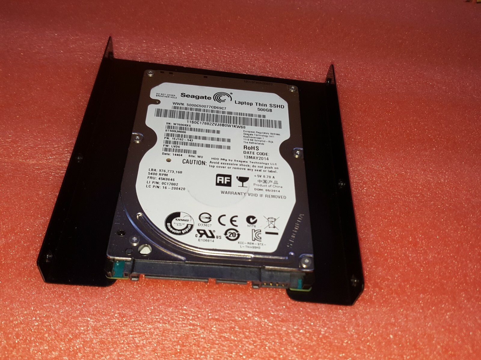HP Pavilion P6-2176s - 500GB SSD Hybrid (SSHD) Windows 10 Home 64