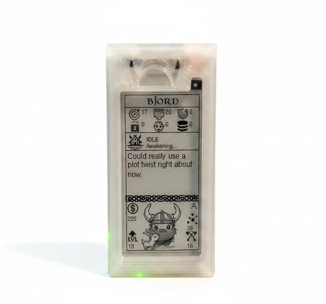 Bjorn CyberViking Pwnagotchi WiFi Pet Raspberry Pi Zero W E-Ink 64GB Frosted