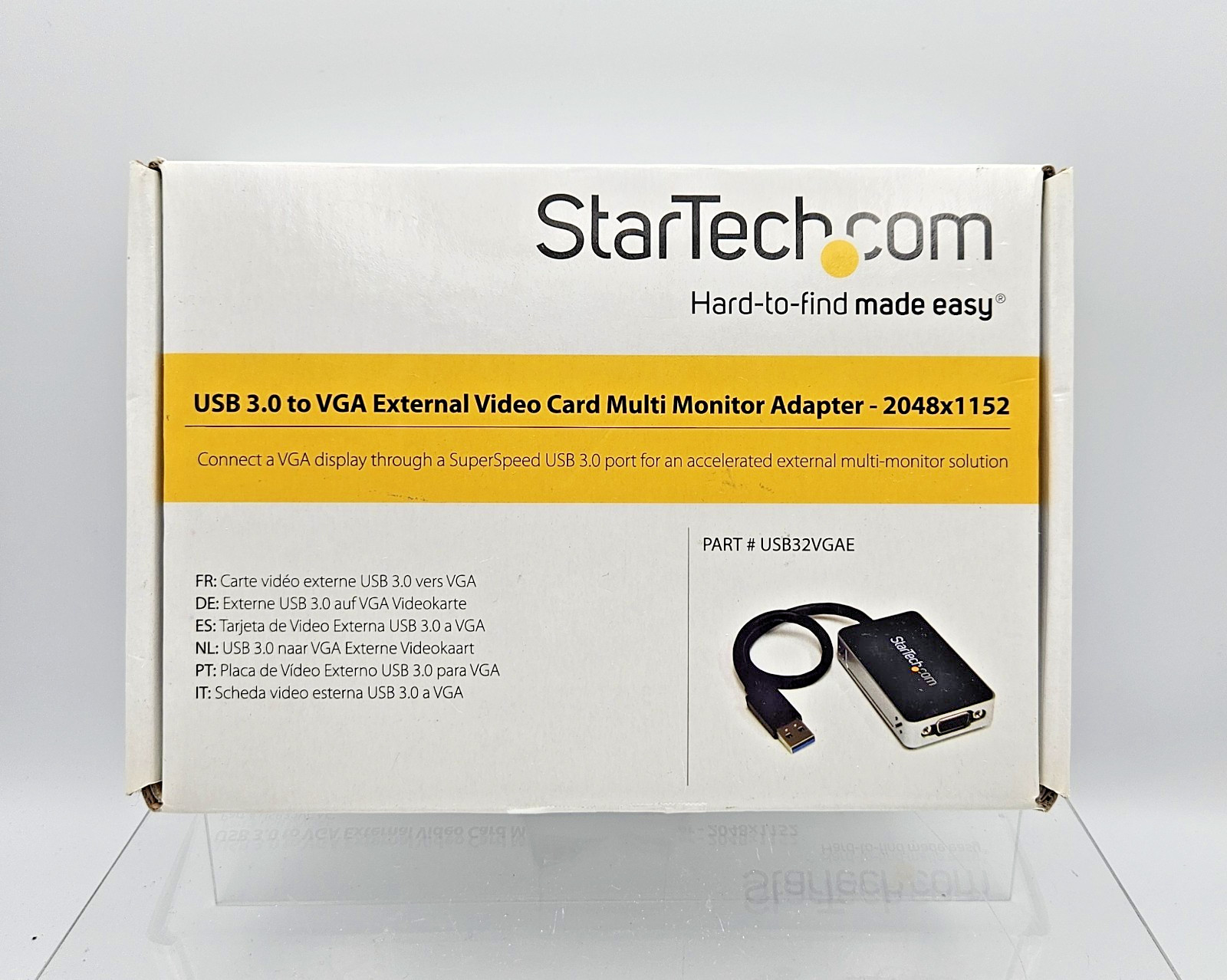 StarTech USB to VGA External Multi-Monitor Video Adapter - USB2VGAE