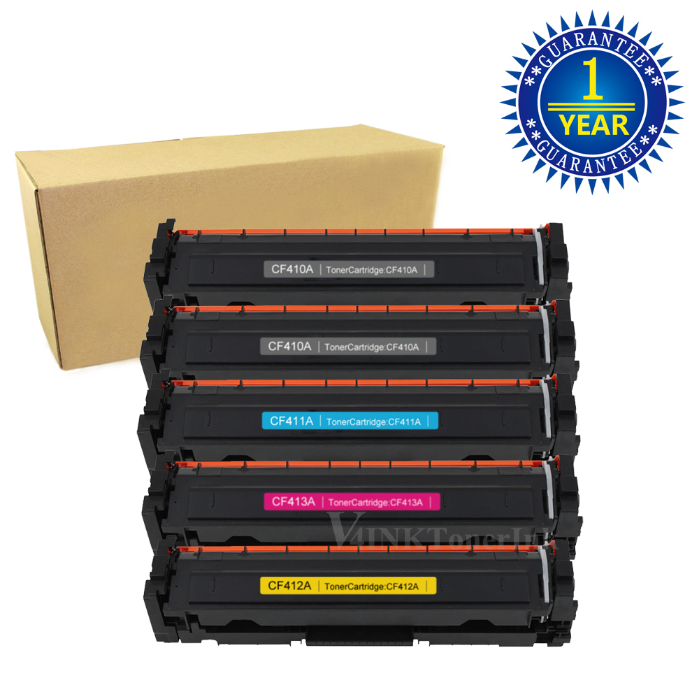 5PK CF410A CF411A CF412A CF413A Color Set For HP Laserjet Pro M452dw MFP M477fnw