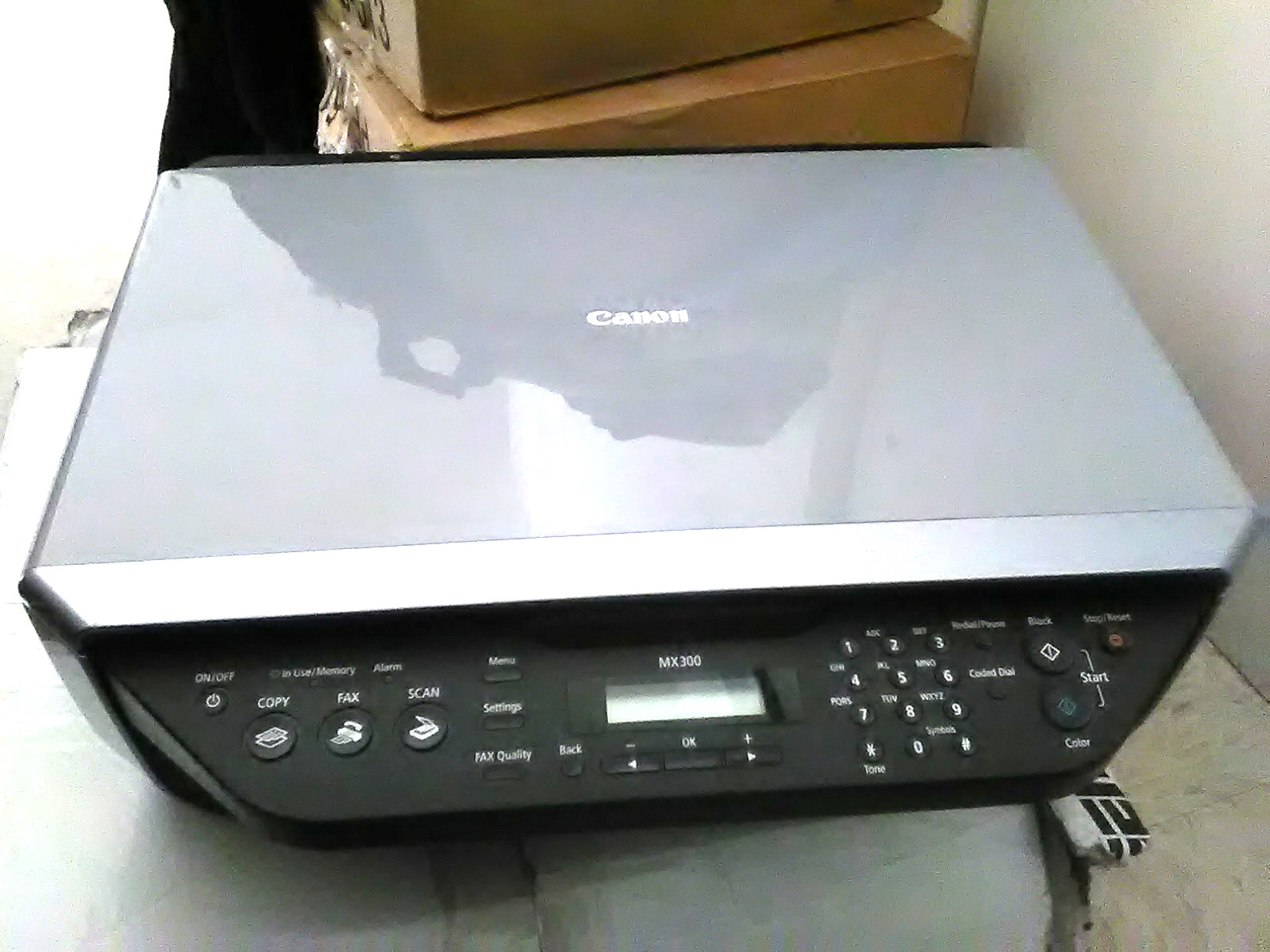 Canon Pixma MX300 Office All-On-One Inkjet Printer 