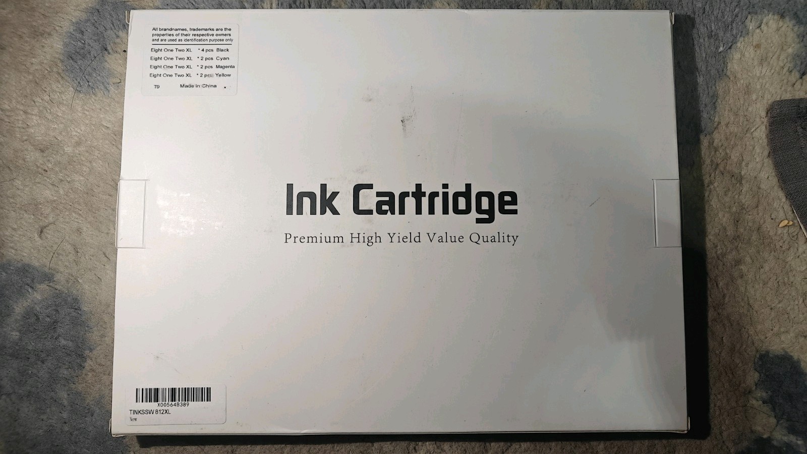 (10Pcs) 812XL Ink Cartridges Compatible with Epson 812XL T812XL NEE SEALED