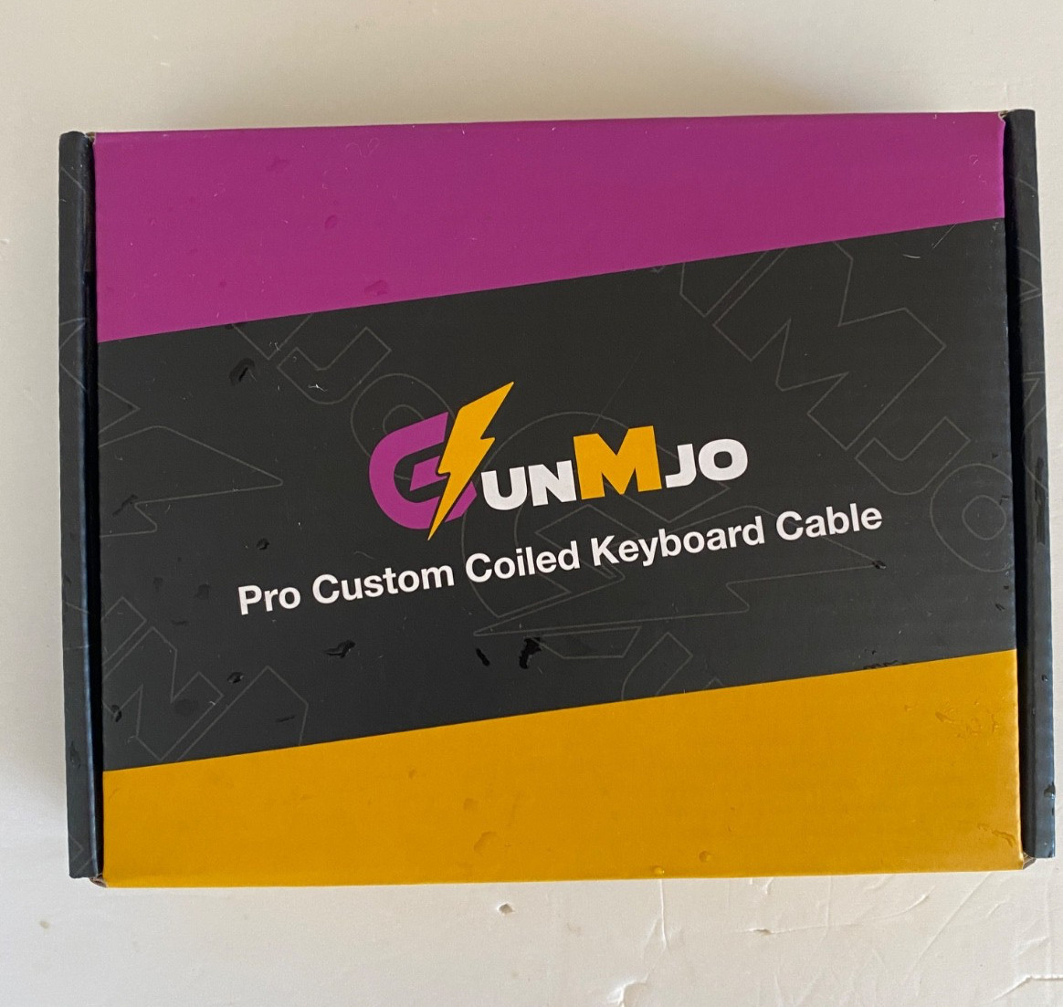 GunMjo Pro Custom Coiled USB C Cable for Gaming Keyboard New Unopened SHIPS FREE