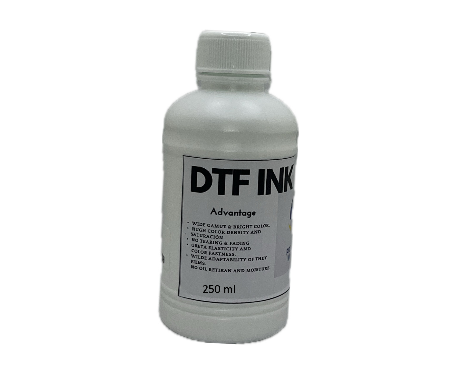 250ml DTF Ink WHITE Direct to Transfer Film Ink for DTF Printer 
