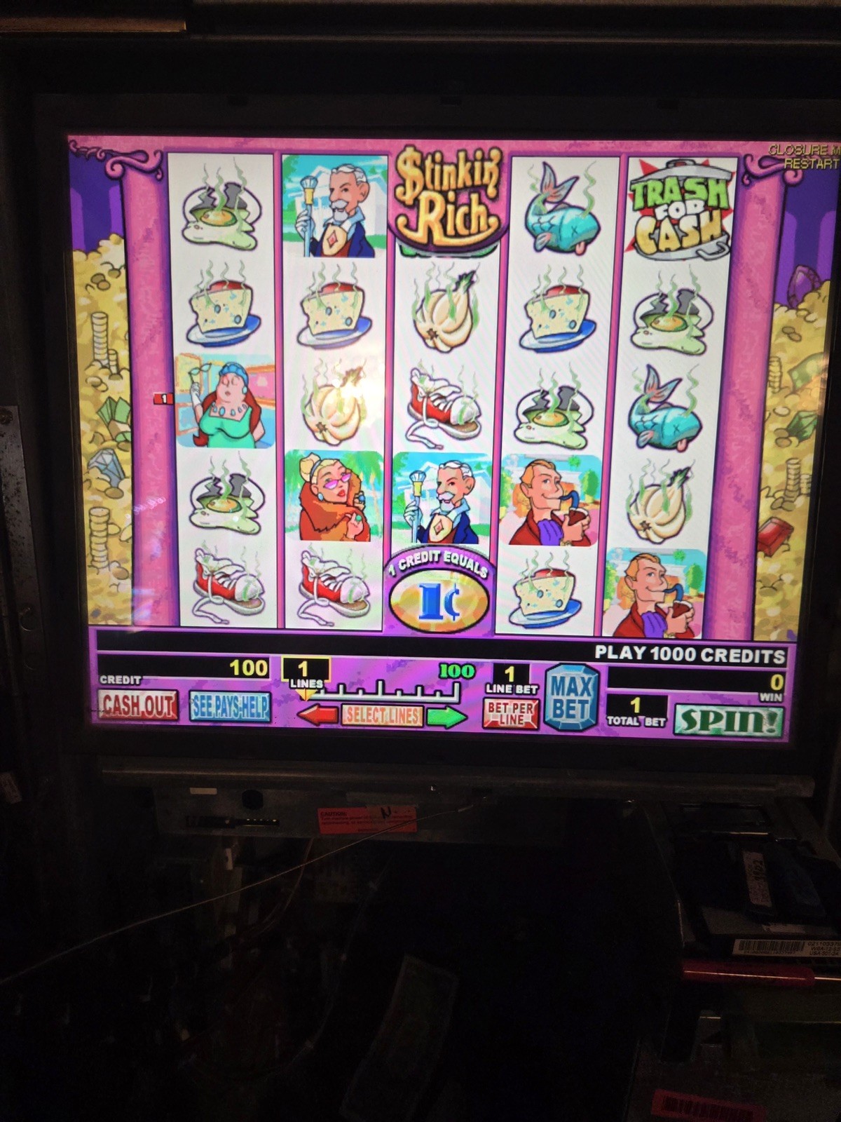 IGT 3902 CPU WITH Stinkin Rich SOFTWARE PRICE REDUCED
