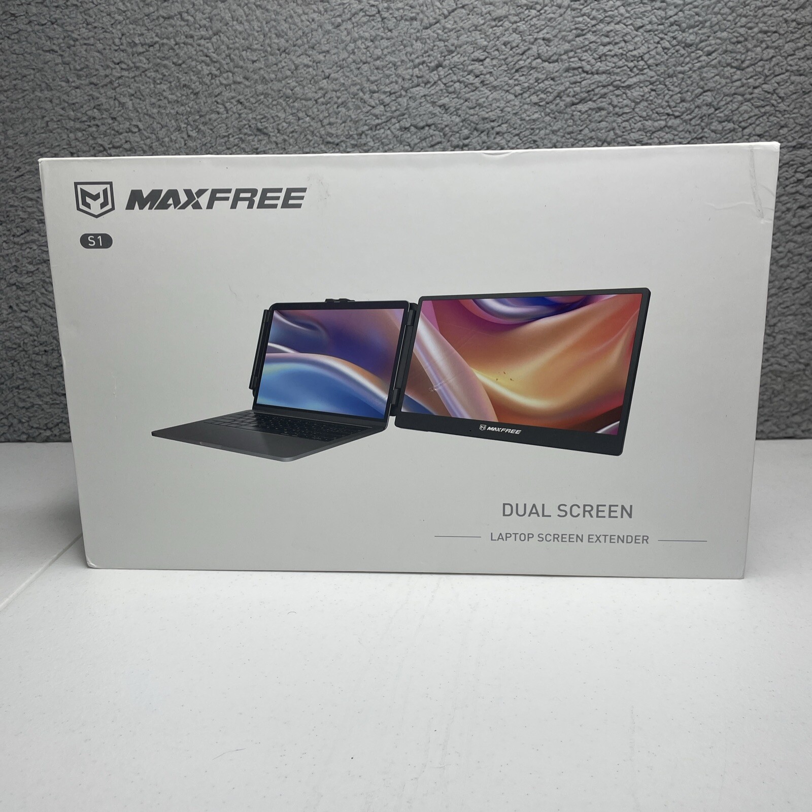 MAXFREE S1 Dual Screen Laptop Extender 1080P FHD – 14” Plug & Play – Mac/PC-NEW