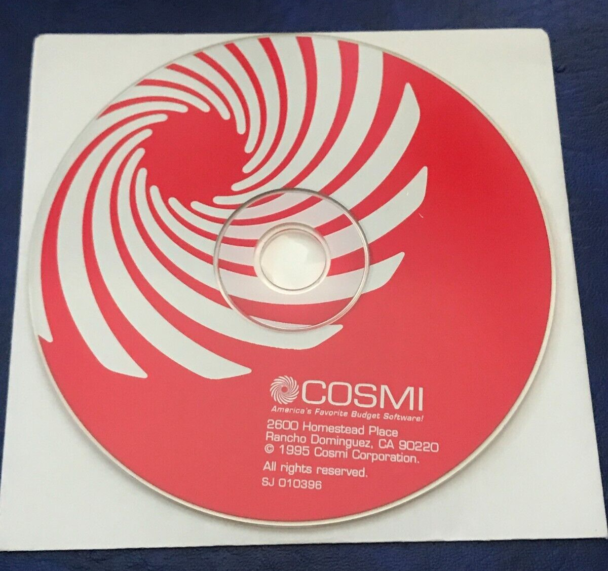 Vintage 1995 COSMI America's Favorite Budget Software On CD