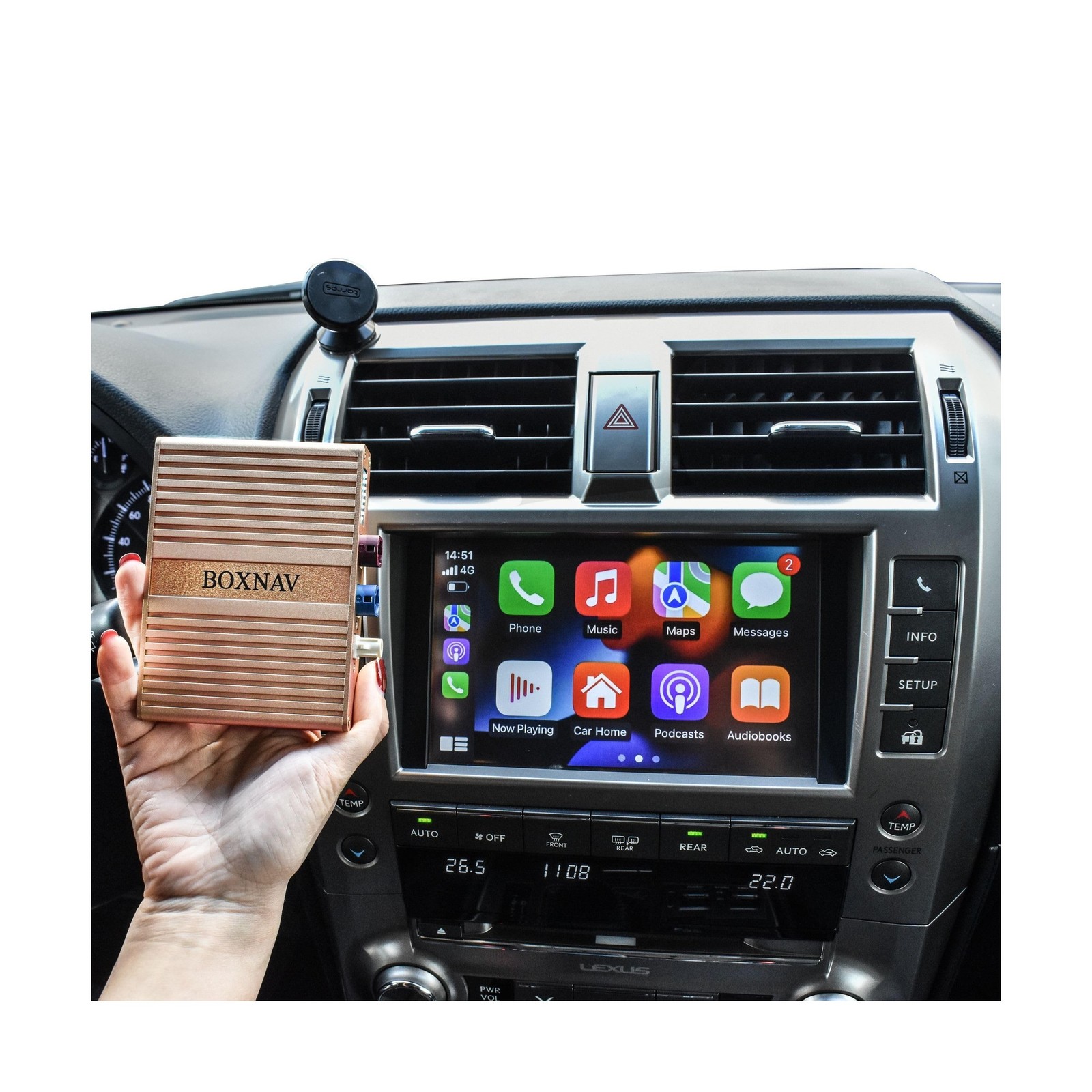 Linux System for Lexus GX460 2014 2015 2016 2017 2018 2019 2020 2021 Wireless...