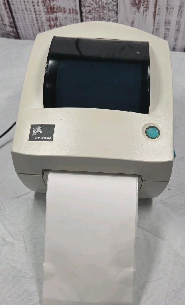 Zebra LP2844 LP 2844 Thermal Label (6x4) Barcode Shipping Printer -Tested