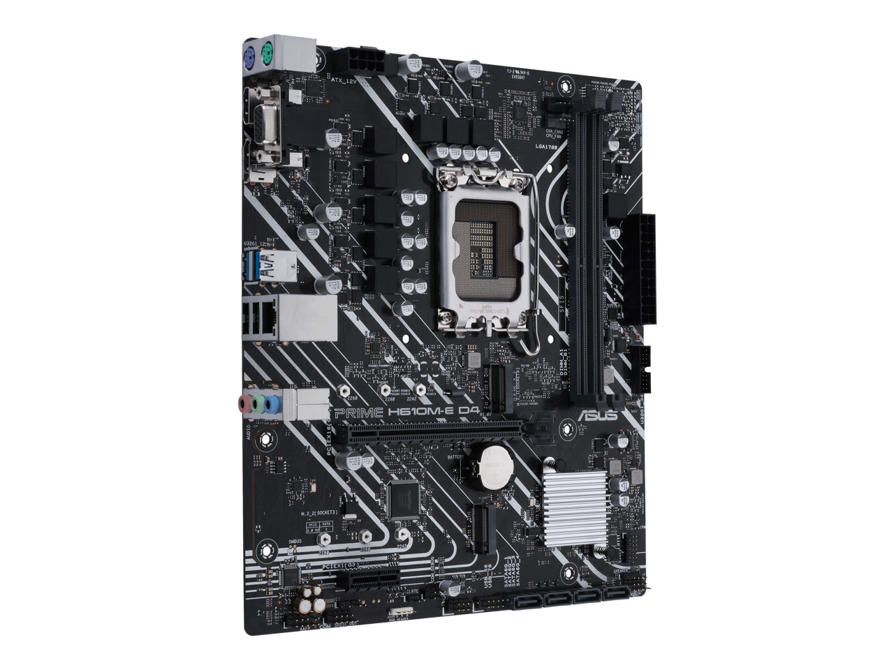 PRIME H610M-E D4-CSM LGA 1700(Intel 12th&13th Gen) mATX commercial ASUS