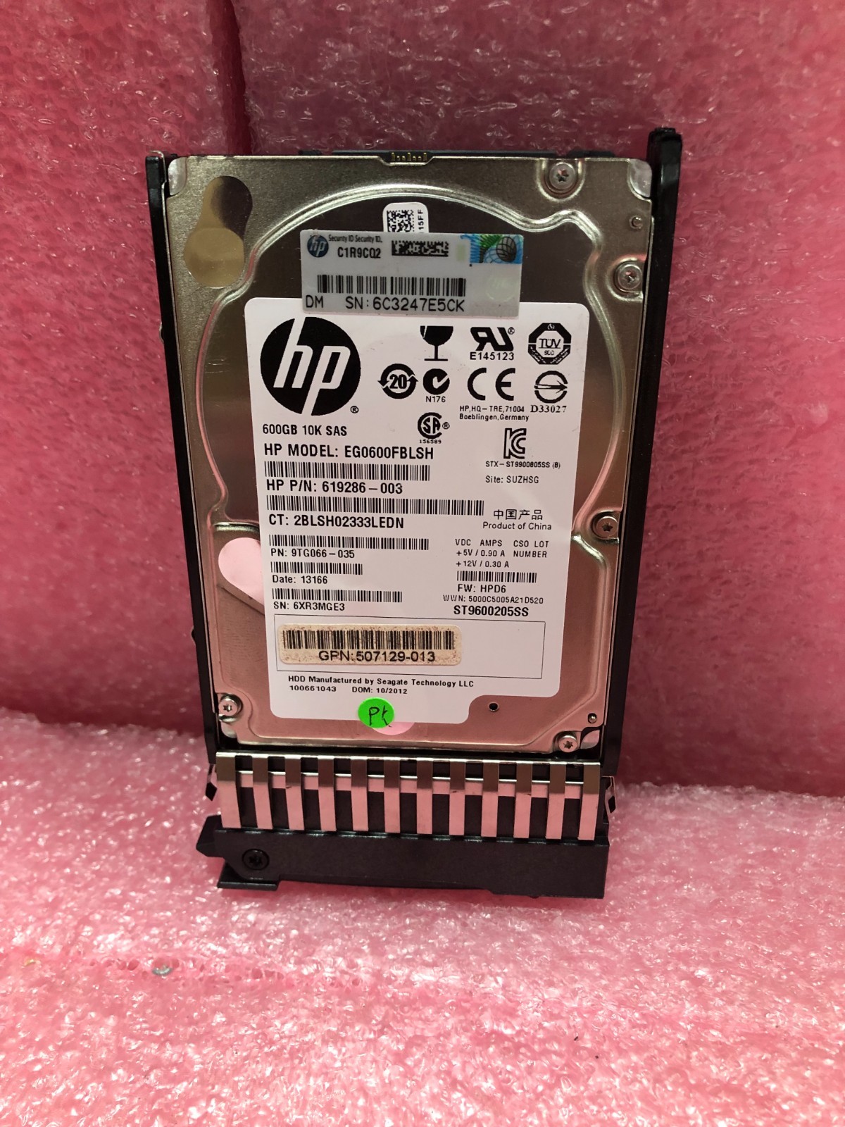 Strong-IT HP 581311-001 600GB 6G SAS 10K 2.5 INCH HDD
