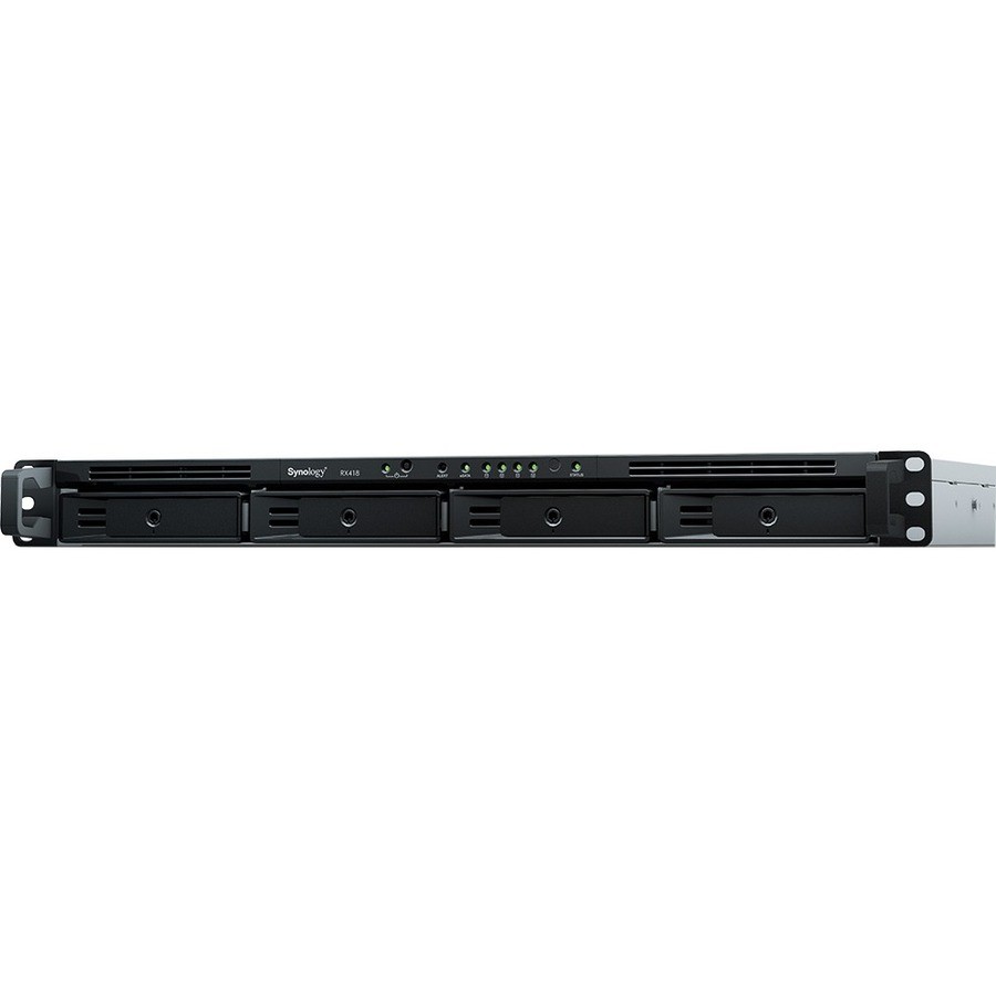 Synology RX418 4bay Diskless Expansion Unit Drive Enclosure - 1U Rack-mountable