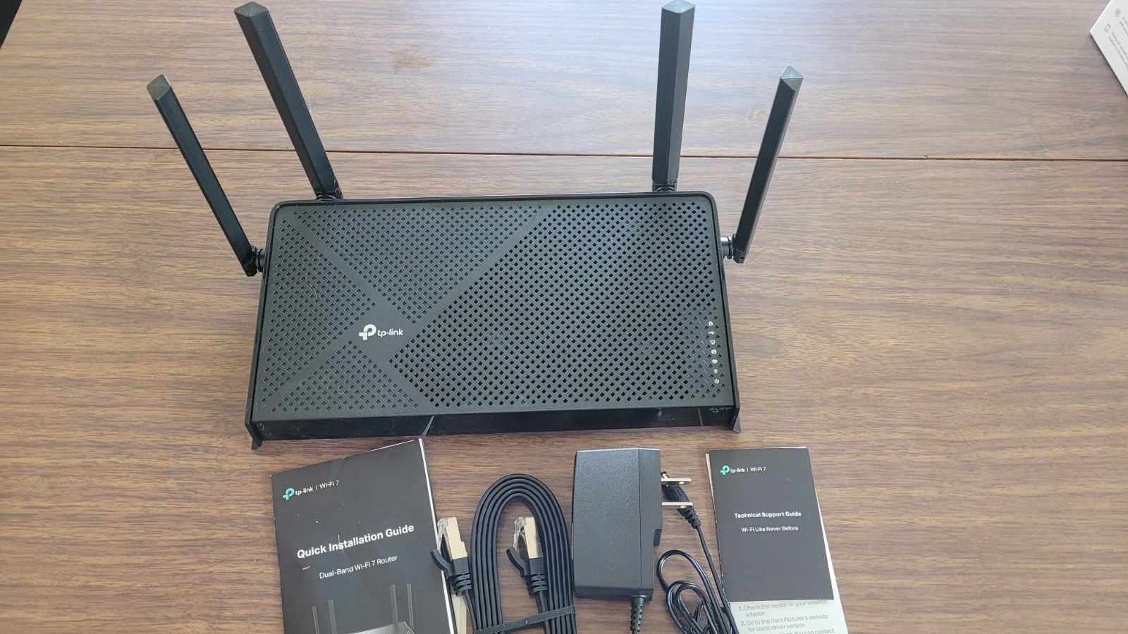 TP-Link Archer BE3600 Wi‑Fi 7 Dual-Band Router 3600Mbps, 4-Port, USB 3.0