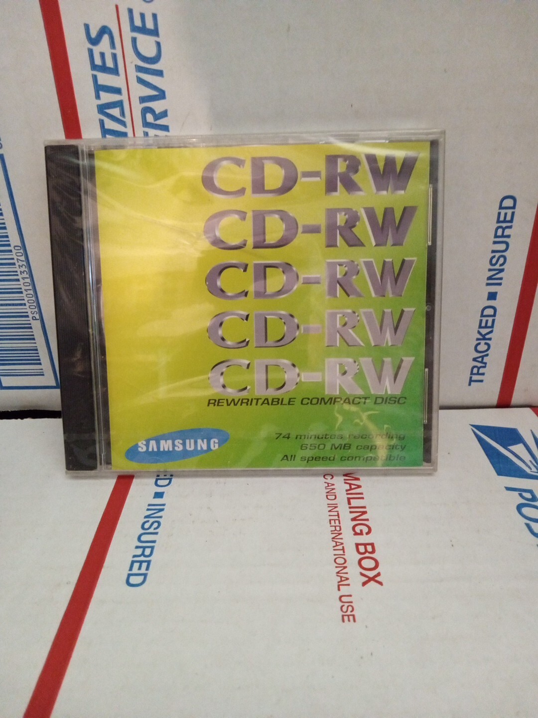 Samsung CD-RW New Sealed 74 Min. 650 Mb All Speed Compatible ~ Shelf204