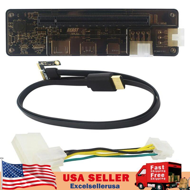 External Laptop Graphics PCI E EXP GDC Video Card Dock NGFF Notebook V8.5 UE