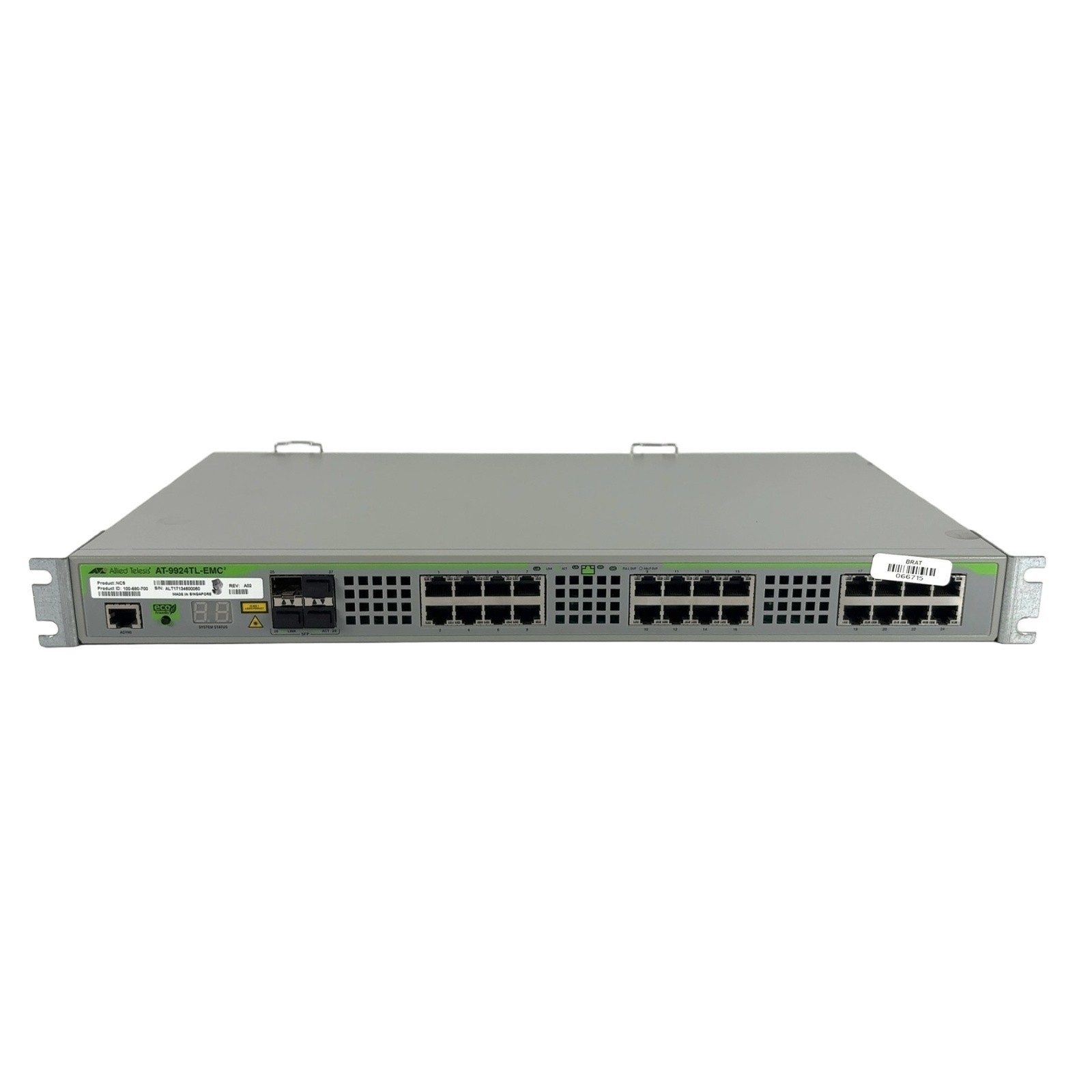 Allied Telesis AT-9924TL-EMC2 24-Port Gigabit Layer 3 Managed Switch 4x SFP