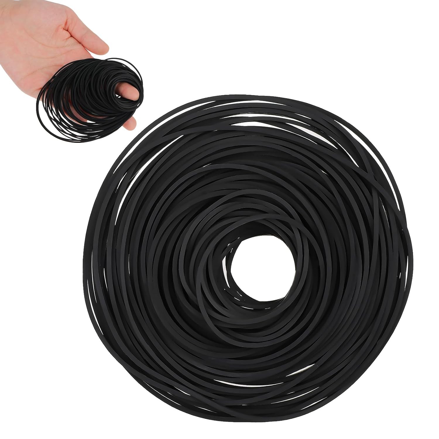 Cassette Recorder Repair Parts 100 Pcs Rubber Belts Cassette Deck Maintenance