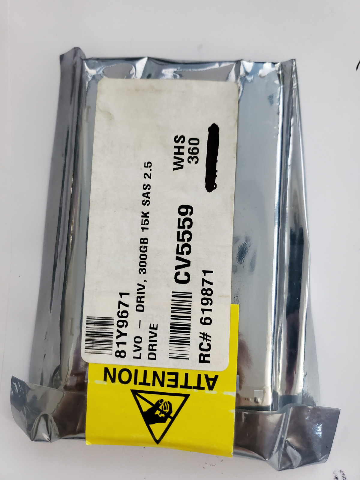 IBM 300GB 15K RPM SAS 2.5″ HDD with Tray – Part# 9SW006-039 - Brand New