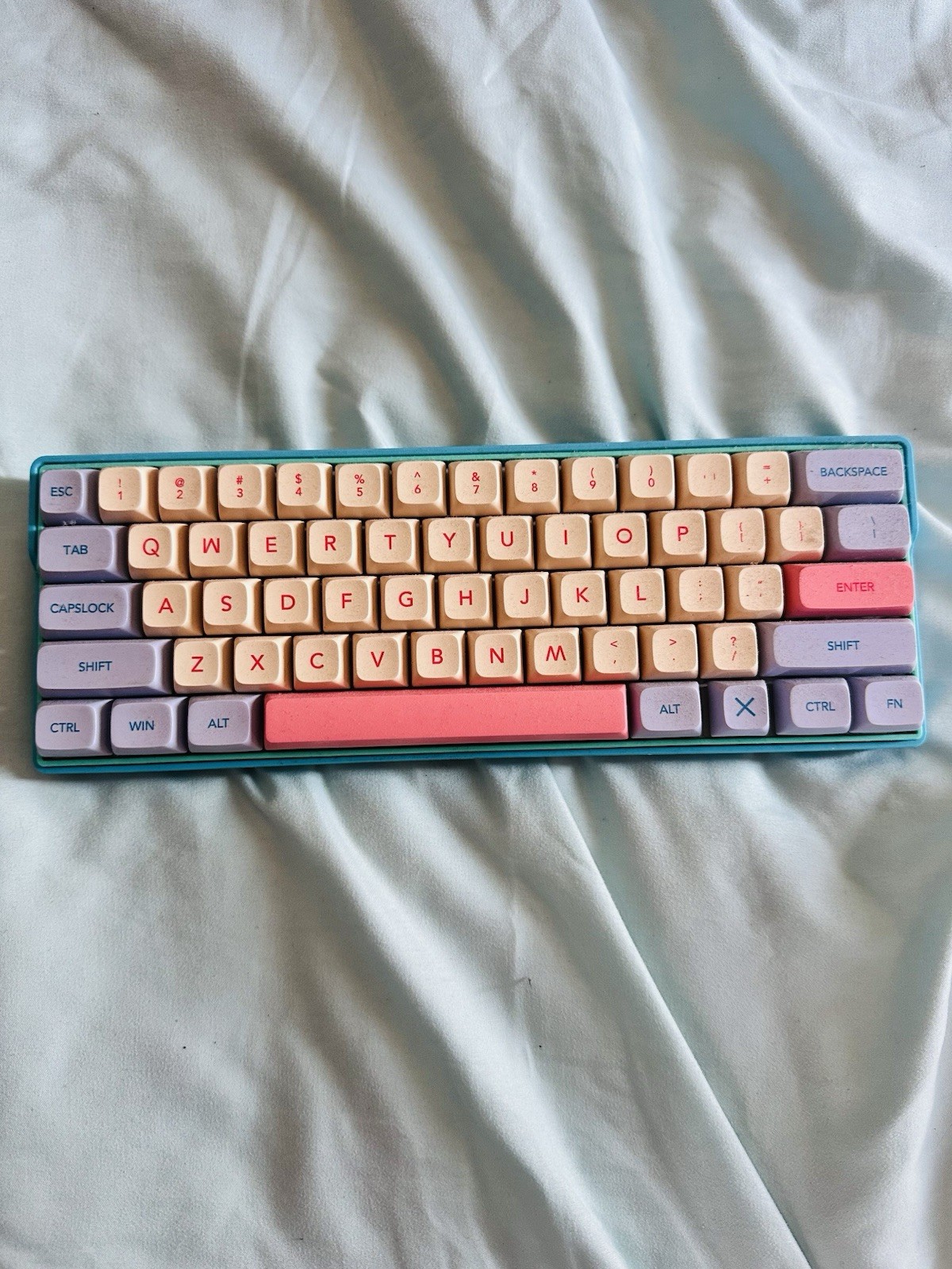 BOYI Wired 60% Mechanical Gaming Keyboard,61 Pro Mini RGB Tri-Mode PBT XDA Keyca