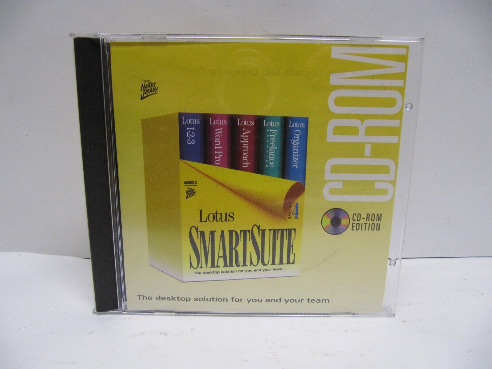 Vintage Lotus SmartSuite CD-ROM Release #4 (Used-Good Condition)