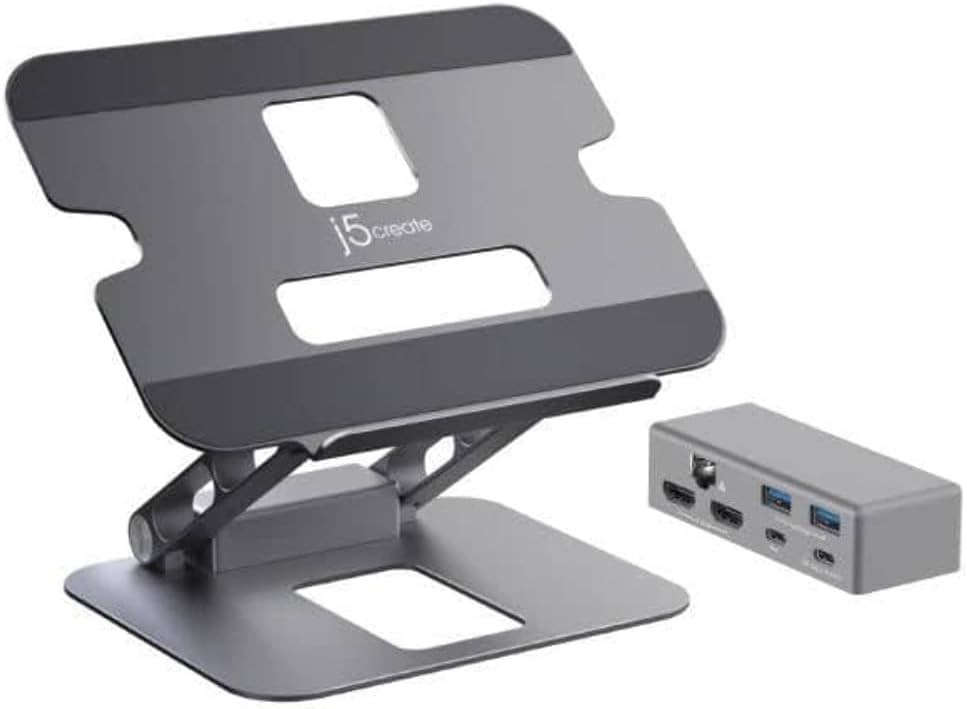 Multi-Angle Dual HDMI Docking Stand JTS427
