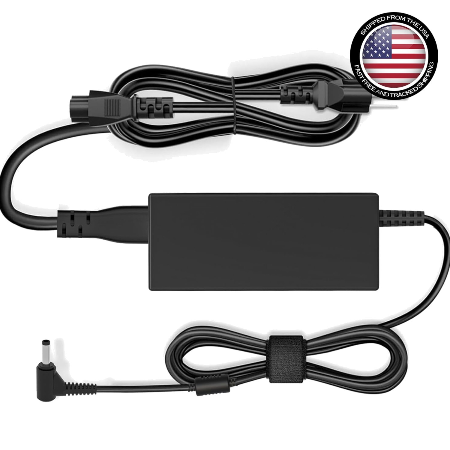 Versatile 65W AC Adapter for Lenovo Laptops - Compatible with IdeaPad Series