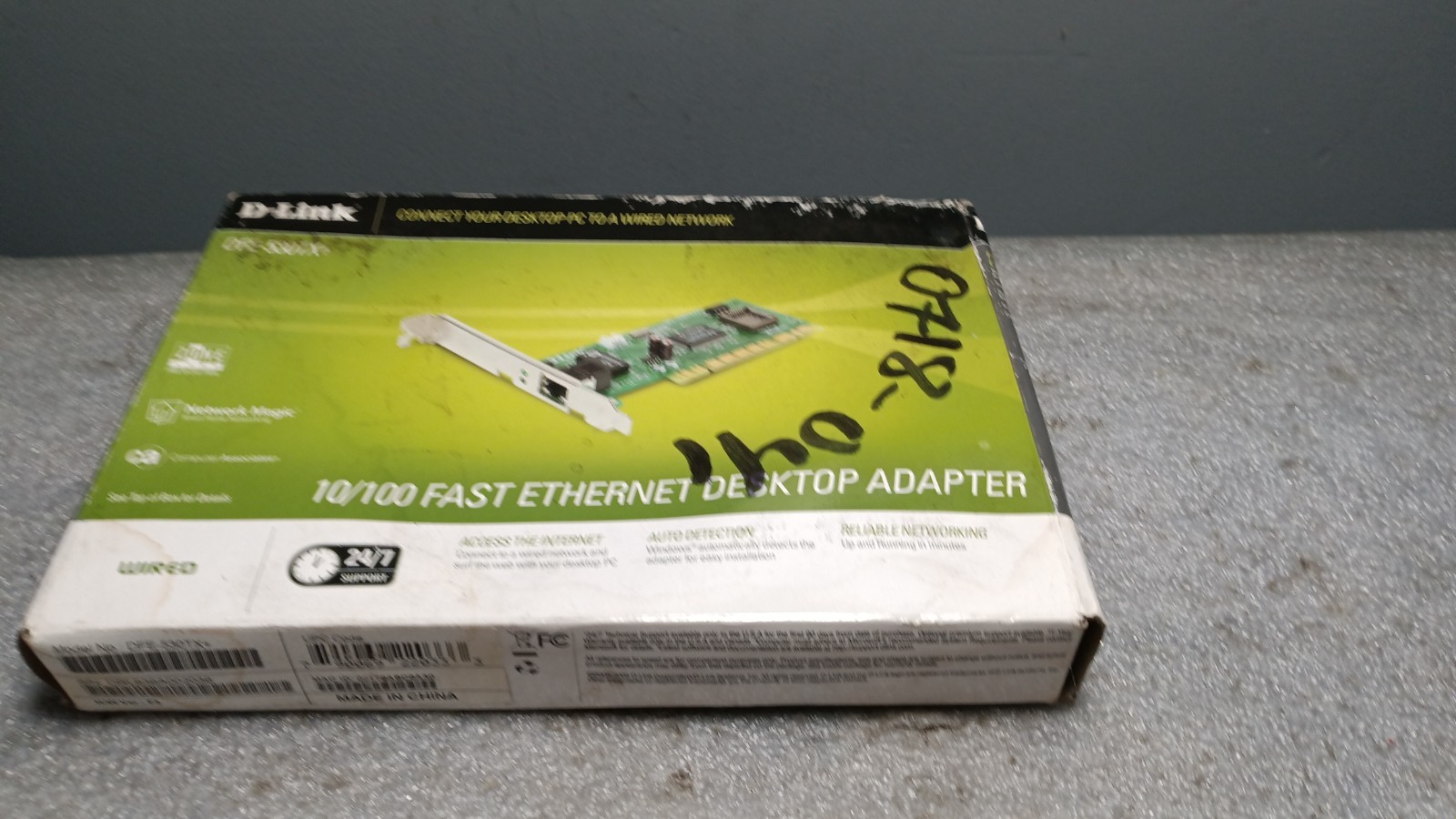 NEW IN BOX D-LINK DFE-530TX+ PCI ADAPTER 10/100 MBPS FAST ETHERNET  M3-3