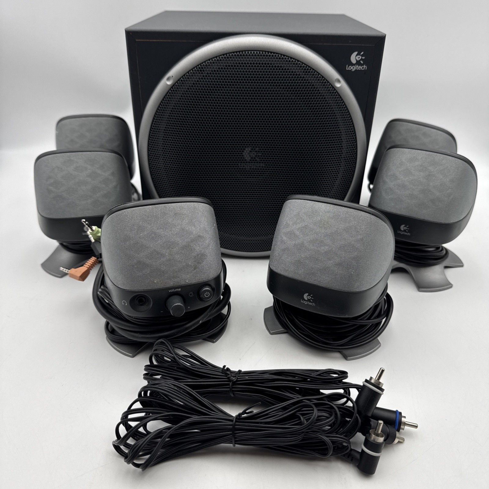 Logitech X-620 6.1 Surround Sound Speaker Audio System
