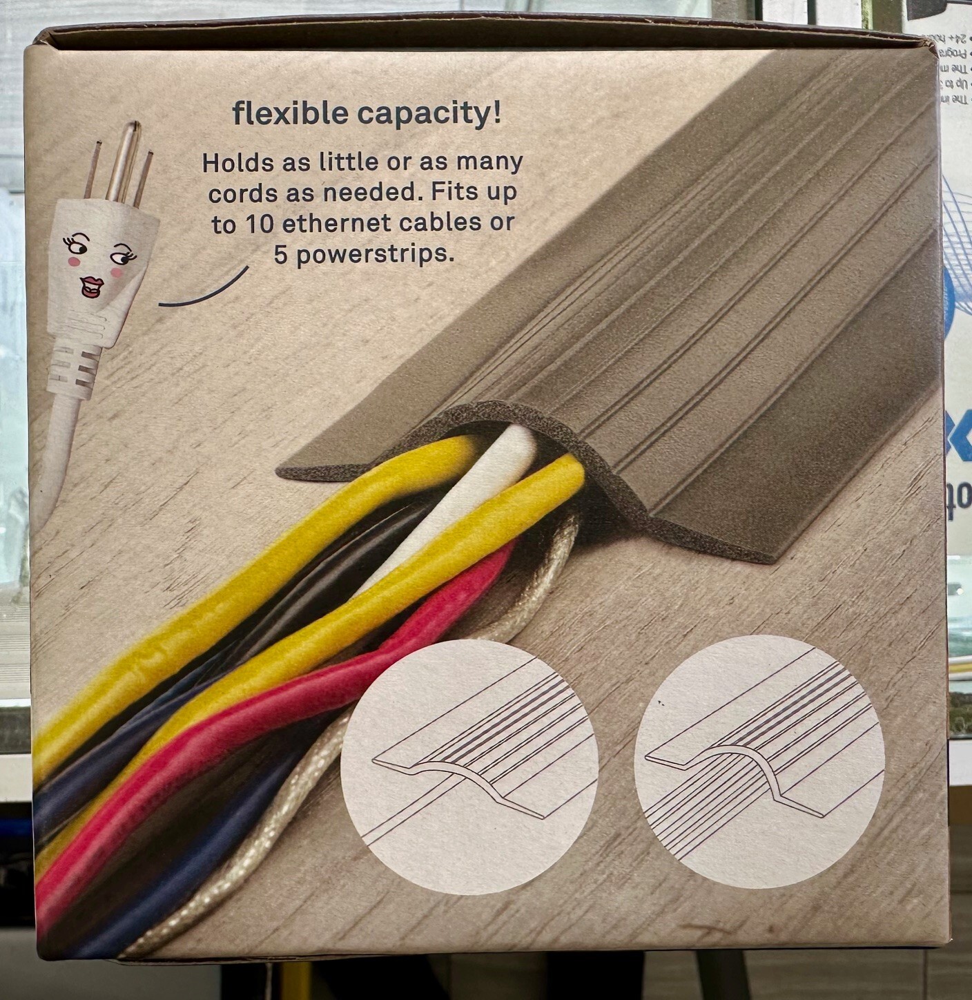 UTWire Cable Blanket Grey 5FT Peel Stick & Cover Safety 🔥🔥 Low Profile New