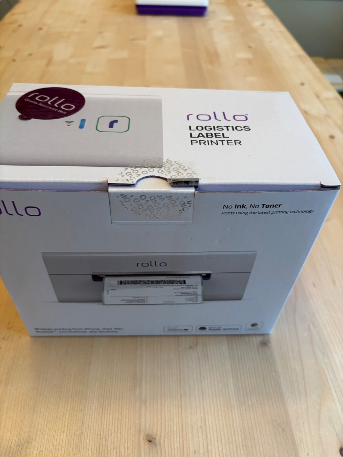 ROLLO X1040 Wireless Monochrome Direct Thermal Shipping Label Printer