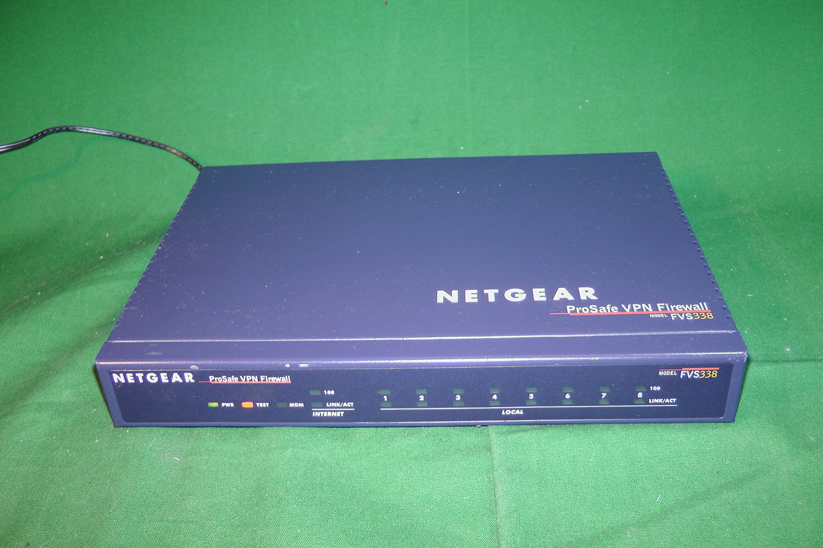 Netgear Prosafe VPN Firewall FVS 338 272-10138-03 8-Port 10/100 *EXCL PSU*