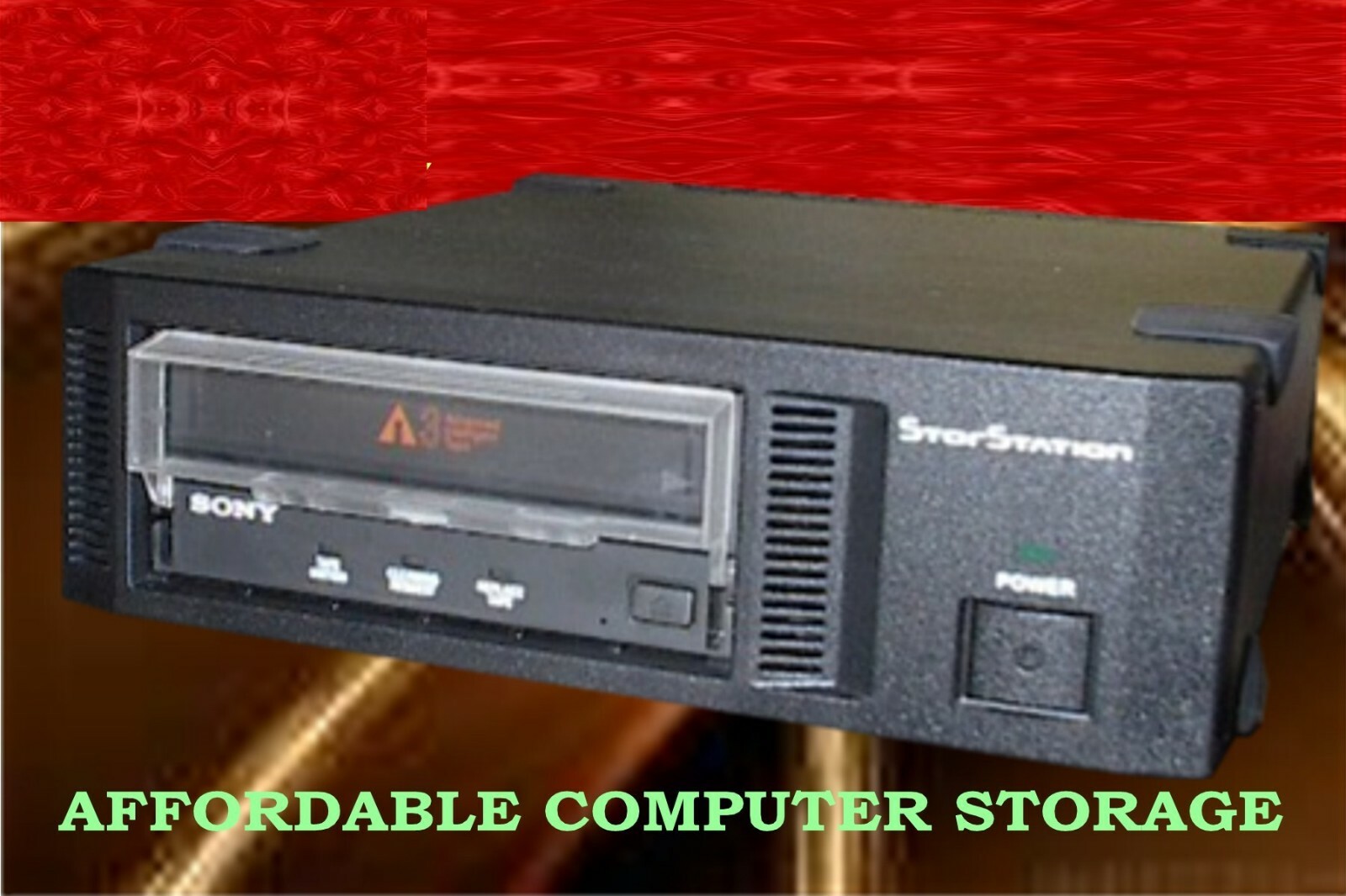 Sony AIT-3 SDX-700V External Tape Drive AITe260 ATDEA3 LVD Black sdx700v