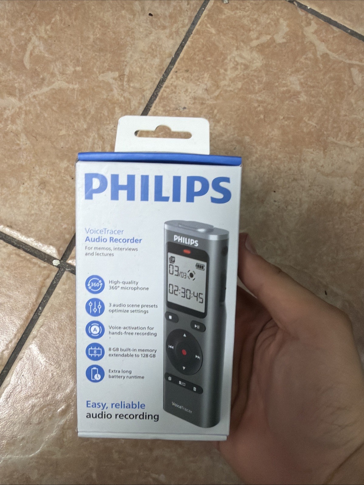 Philips DVT1170 VoiceTracer Audio-Recorder Recorder PCM ~D~