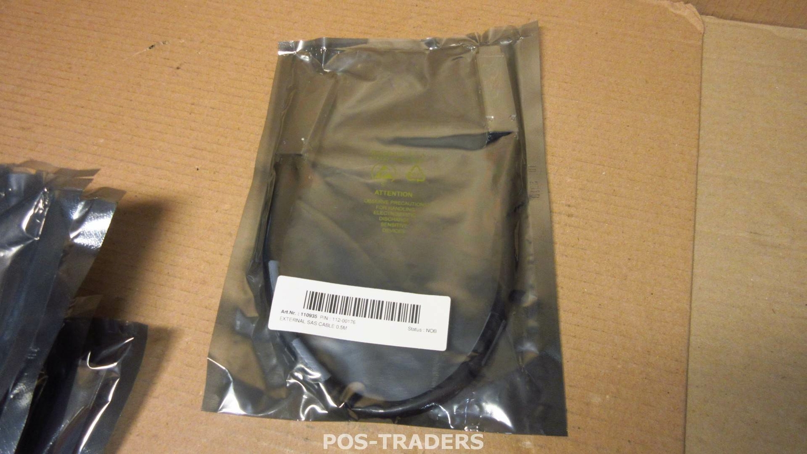 NetApp 112-00176 0.5M External SAS Cable QSFP To QSFP NEW NEW IN ANTISTATIC BAG